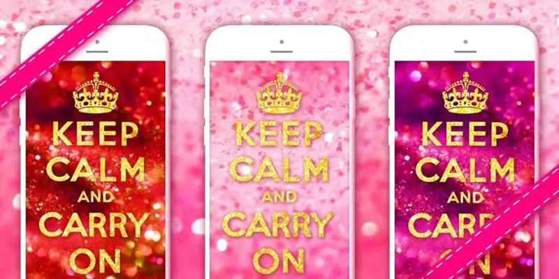 Keep Calm Girl GOLauncher EX Theme android App screenshot 0